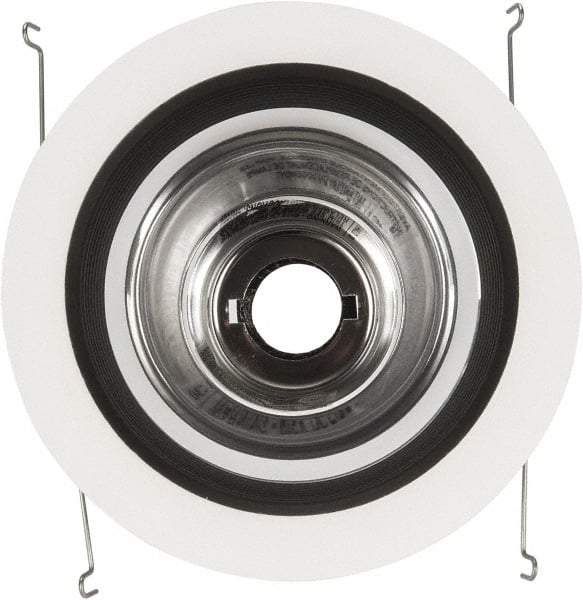 Cooper Lighting - 7-1/4 Inch Wide, Water Resistant, White Fixture Baffle Trim - Metal, UL/cUL Wet Location Listed - Caliber Tooling