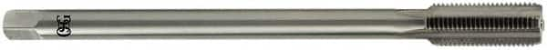 OSG - M10x1.00 Metric Fine 4 Flute H4 Bright Finish Solid Carbide Hand Extension Tap - Bottoming Chamfer, 5-29/32" OAL, Series 356 - Caliber Tooling