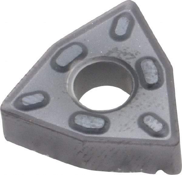 Kennametal - WNMG432 P Grade KC5010 Carbide Turning Insert - TiAlN Finish, 80° Trigon, 1/2" Inscr Circle, 3/16" Thick, 1/32" Corner Radius - Caliber Tooling