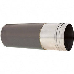 Made in USA - 2.50 m Long x 150 mm Wide x 0.1 mm Thick, Roll Shim Stock - Steel - Caliber Tooling