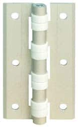 Sugatsune - 2-9/16" Long x 2-3/8" Wide x 9/64" Thick, Aluminum Cabinet Hinge - Aluminum, Aluminum Finish - Caliber Tooling