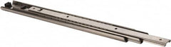 Sugatsune - 17-11/16" Slide Length, 19-1/16" Travel Length, Stainless Steel Ball Bearing Slide - 215 Lb Capacity at Full Extension - Caliber Tooling