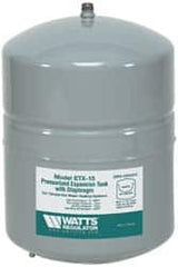 Watts - 3.0 Gallon Capacity, 6 Gallon Tank, 11-3/8 Inch Diameter, 17-3/16 Inch High, 1/2 Inch Port, Expansion Tank - Steel, Polymer Coating - Caliber Tooling