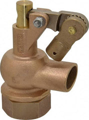 Watts - 1" Pipe, Bronze, Mechanical Float Valve - 165 psi, FPT x FPT End Connections - Caliber Tooling