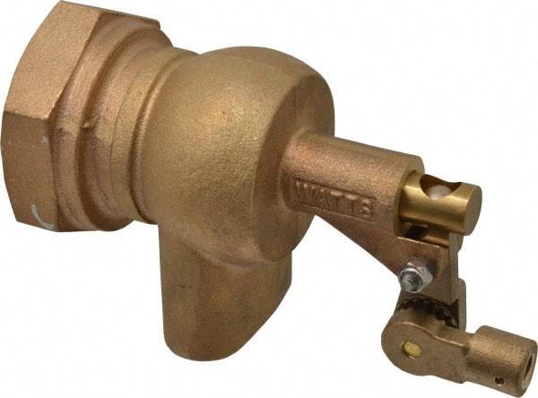 Watts - 2" Pipe, Bronze, Mechanical Float Valve - 165 psi, FPT x OVAL End Connections - Caliber Tooling