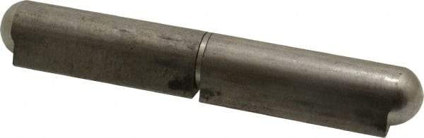 Value Collection - 5-29/32" Long x 0.787" Wide x 0.984" Thick, Weld On Hinge - Stainless Steel with Stainless Pin - Caliber Tooling