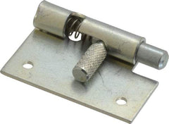 Made in USA - 1-3/4" Long x 1" Wide x 0.05" Thick, Un-Hinge - Steel, Zinc Plated Finish - Caliber Tooling