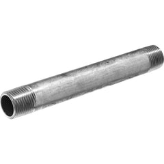 Stainless Steel Pipe Nipples & Pipe; Thread Style: Threaded on Both Ends; Construction: Welded; Schedule: 40; Thread Standard: BSPT; Lead Free: Yes; Standards: ASTM A733; ASTM A312; ANSI/ASME B1.20.1; Overall Length: 1.50