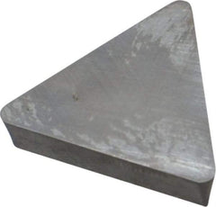 Interstate - TPU433 Grade I55 Carbide Turning Insert - 60° Triangle, 1/2" Inscr Circle, 3/16" Thick, 3/64" Corner Radius - Caliber Tooling