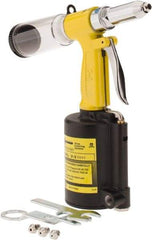 Marson - Up to 3/16" Capacity, Trigger Air Riveter - 0.551" Long Stroke, 1/4" Inlet, V-2 - Caliber Tooling