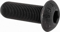 Value Collection - 1/2-20 UNF Hex Socket Drive, Button Screw - Alloy Steel, Black Oxide Finish, Fully Threaded, 1-1/2" Length Under Head - Caliber Tooling