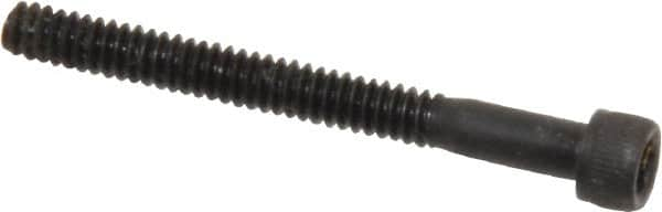 Value Collection - #4-40 UNC Hex Socket Drive, Socket Cap Screw - Alloy Steel, Black Oxide Finish, Partially Threaded, 1-1/8" Length Under Head - Caliber Tooling