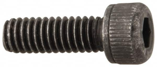 Value Collection - #5-44 UNF Hex Socket Drive, Socket Cap Screw - Alloy Steel, Black Oxide Finish, Fully Threaded, 3/8" Length Under Head - Caliber Tooling