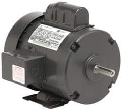 US Motors - 1.5 hp, TEFC Enclosure, No Thermal Protection, 1,740 RPM, 115/230 Volt, 60 Hz, Single Phase Permanent Split Capacitor (PSC) Motor - Size 184 Frame, Rigid Mount, 1 Speed, Ball Bearings, 18.4/9.2 Full Load Amps, F Class Insulation - Caliber Tooling