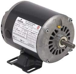 US Motors - 1/3 hp, ODP Enclosure, Auto Thermal Protection, 1,725 RPM, 230 Volt, 60 Hz, Industrial Electric AC/DC Motor - Size 48 Frame, Rigid Mount, 1 Speed, Sleeve Bearings, 3.0 Full Load Amps, B Class Insulation, CCW Switch End Rev - Caliber Tooling