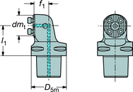 C557032LF ADAPTER - Caliber Tooling