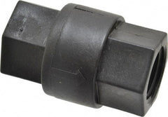 Specialty Mfr - 3/4" Polypropylene Check Valve - Inline, FNPT x FNPT, 125 WOG - Caliber Tooling