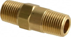 Specialty Mfr - 1/8" Brass Check Valve - Inline, MNPT x MNPT, 500 WOG - Caliber Tooling