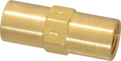 Specialty Mfr - 1/4" Brass Check Valve - Inline, FNPT x FNPT, 500 WOG - Caliber Tooling