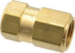 Specialty Mfr - 1/2" Brass Check Valve - Inline, FNPT x FNPT, 1,200 WOG - Caliber Tooling