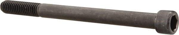 Value Collection - 7/16-14 UNC Hex Socket Drive, Socket Cap Screw - Alloy Steel, Black Oxide Finish, Partially Threaded, 5-1/2" Length Under Head - Caliber Tooling