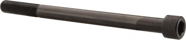 Value Collection - 7/8-9 UNC Hex Socket Drive, Socket Cap Screw - Alloy Steel, Black Oxide Finish, Partially Threaded, 12" Length Under Head - Caliber Tooling