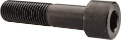 Value Collection - 1-3/8 - 6 UNC Hex Socket Drive, Socket Cap Screw - Alloy Steel, Black Oxide Finish, Partially Threaded, 6" Length Under Head - Caliber Tooling