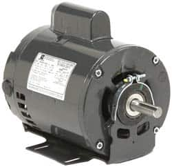 US Motors - 1.5 hp, ODP Enclosure, Auto Thermal Protection, 1,725 RPM, 115/208-230 Volt, 60 Hz, Industrial Electric AC/DC Motor - Size 56 Frame, Resilient Mount, 1 Speed, Ball Bearings, B Class Insulation, Reversible - Caliber Tooling