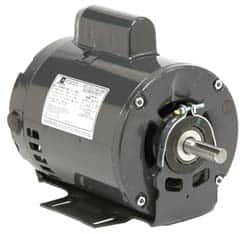 US Motors - 3/4, 1/4 hp, ODP Enclosure, No Thermal Protection, 1725, 1140 RPM, 115 Volt, 60 Hz, Single Phase Capacitor Start-Cap Run Motor - Size 56 Frame, Cradle/Stud Mount, 2 Speed, Ball Bearings, 8.9/6.1 Full Load Amps, B Class Insulation, Reversible - Caliber Tooling