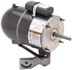 US Motors - 1/4 hp, TEAO Enclosure, Auto Thermal Protection, 1,100 RPM, 115 Volt, 60 Hz, Single Phase Permanent Split Capacitor (PSC) Motor - Size 48Y Frame, Yoke Mount, 2 Speed, Ball Bearings, 2.5 Full Load Amps, B Class Insulation, CCW Lead End - Caliber Tooling