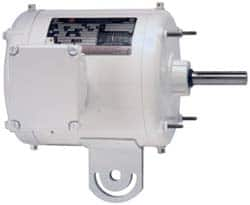 US Motors - 1/4 hp, TEAO Enclosure, Auto Thermal Protection, 1,700 RPM, 115/230 Volt, 60 Hz, Single Phase Permanent Split Capacitor (PSC) Motor - Size 56YZ Frame, Yoke Mount, 1 Speed, Ball Bearings, 3.2/1.6 Full Load Amps, F Class Insulation, Reversible - Caliber Tooling