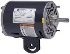 US Motors - 1/2 hp, TEAO Enclosure, Auto Thermal Protection, 1,725 RPM, 115 Volt, 60 Hz, Single Phase Split Phase Motor - Size 48YZ Frame, Yoke Mount, 1 Speed, Sleeve Bearings, 6.60 Full Load Amps, A Class Insulation, Reversible - Caliber Tooling