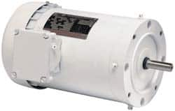 US Motors - 1.5 hp, TEFC Enclosure, No Thermal Protection, 1,725 RPM, 230/460 Volt, 60 Hz, Three Phase Standard Efficient Motor - Size 56C Frame, C-Face Mount, 1 Speed, Ball Bearings, 4.8/2.4 Full Load Amps, F Class Insulation, Reversible - Caliber Tooling