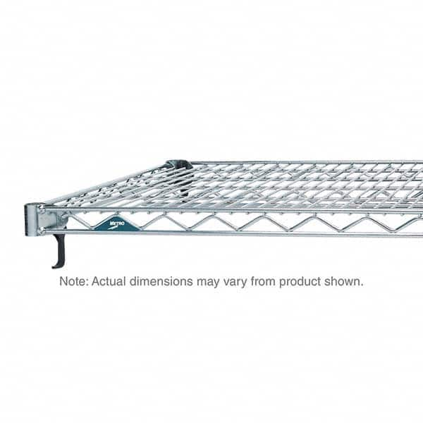 Metro - 42" Wide x 1" High x 24" Long Open Shelving Wire Shelf - Caliber Tooling