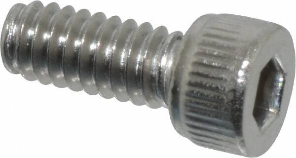 Value Collection - #5-40 UNC Hex Socket Drive, Socket Cap Screw - Grade 18-8 & Austenitic A2 Stainless Steel, Fully Threaded, 5/16" Length Under Head - Caliber Tooling