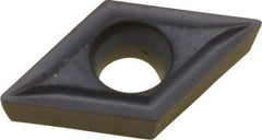 Kennametal - DCMT21.50.5 LF Grade KC5010 Carbide Turning Insert - TiAlN Finish, 55° Diamond, 1/4" Inscr Circle, 3/32" Thick, 0.0079" Corner Radius - Caliber Tooling