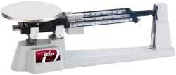 Ohaus - 610 g, 0.1 g Graduation, Triple Beam Balance - 6" Platform Diam - Caliber Tooling