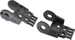 Igus - 2.13 Inch Outside Width x 1.38 Inch Outside Height, Cable and Hose Carrier Plastic Open Mounting Bracket Set - 2.17 Inch Bend Radius, 1.05 Inch Inside Width x 0.98 Inch Inside Height - Caliber Tooling