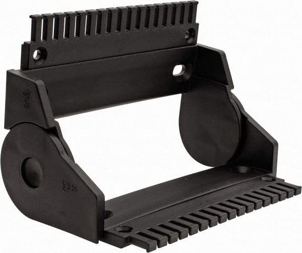 Igus - 7.68 Inch Outside Width x 2.52 Inch Outside Height, Cable and Hose Carrier Plastic Open Mounting Bracket Set - 3.94 Inch Bend Radius, 6.89 Inch Inside Width x 1.77 Inch Inside Height - Caliber Tooling