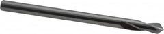 Magafor - 3mm Body Diam, 90°, 1-3/4" OAL, Solid Carbide Spotting Drill - Caliber Tooling