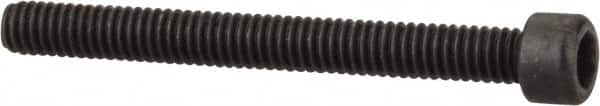 Value Collection - #1-72 UNF Hex Socket Drive, Socket Cap Screw - Alloy Steel, Black Oxide Finish, Fully Threaded, 3/4" Length Under Head - Caliber Tooling