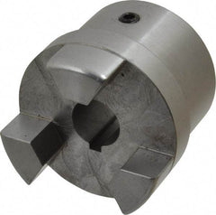 Boston Gear - 3/4" Max Bore Diam, FC25 Coupling Size, Flexible Half Coupling - 2-1/2" OD, 4.13" OAL, Steel - Caliber Tooling