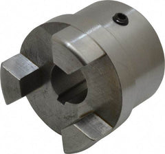 Boston Gear - 7/8" Max Bore Diam, FC25 Coupling Size, Flexible Half Coupling - 2-1/2" OD, 4.13" OAL, Steel - Caliber Tooling