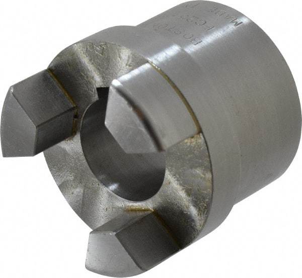 Boston Gear - 1-3/16" Max Bore Diam, FC25 Coupling Size, Flexible Half Coupling - 2-1/2" OD, 4.13" OAL, Steel - Caliber Tooling