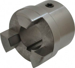 Boston Gear - 1-1/4" Max Bore Diam, FC25 Coupling Size, Flexible Half Coupling - 2-1/2" OD, 4.13" OAL, Steel - Caliber Tooling