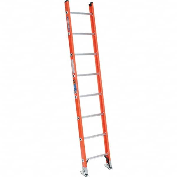 Werner - Step Ladders Type: Shelf Ladder Height (Feet): 8 - Caliber Tooling