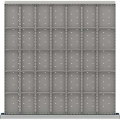 LISTA - 35-Compartment Drawer Divider Layout for 3.15" High Drawers - Caliber Tooling