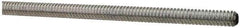 Made in USA - #4-40 UNC (Coarse), 2' Long, Low Carbon Steel Threaded Rod - Zinc-Plated Finish, Right Hand Thread - Caliber Tooling