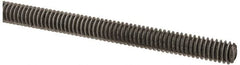 Value Collection - #8-32 UNC (Coarse), 2' Long, Low Carbon Steel Threaded Rod - Oil Finish Finish, Right Hand Thread - Caliber Tooling