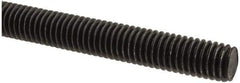 Value Collection - 7/16-14 UNC (Coarse), 6' Long, Alloy Steel Threaded Rod - Plain Finish, Right Hand Thread - Caliber Tooling